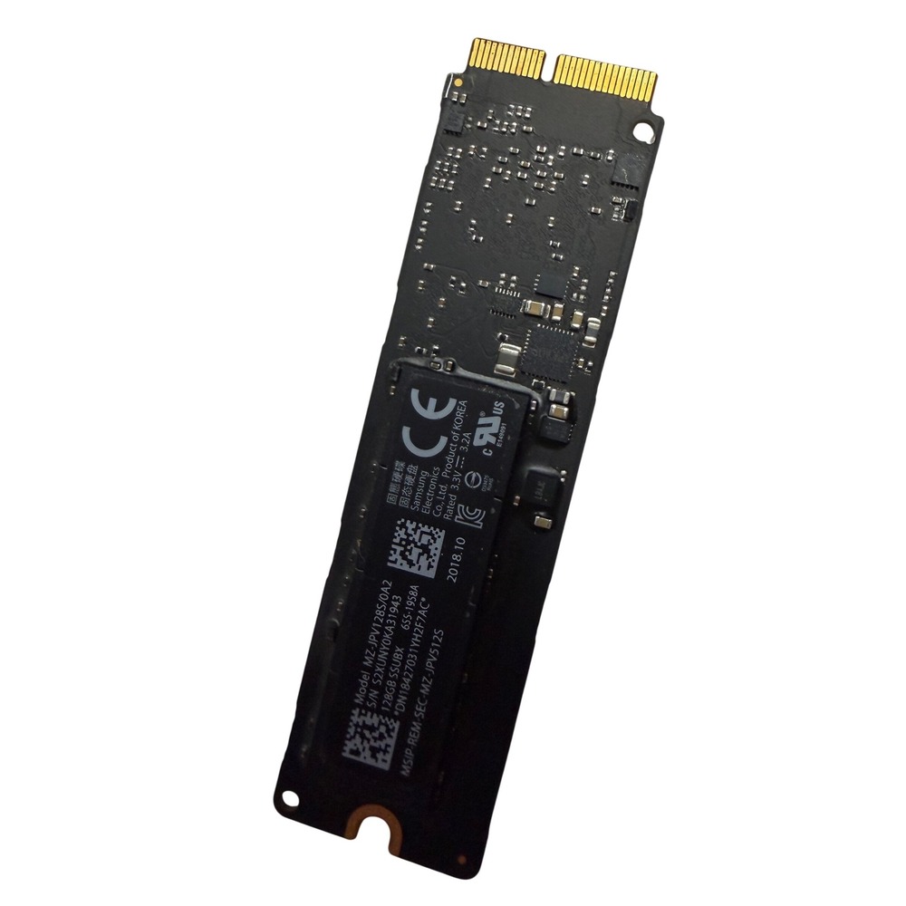 Samsung 128GB SSD SSUBX MZ-JPV128S/0A2 M.2 NVMe Internal Solid State Drive Black